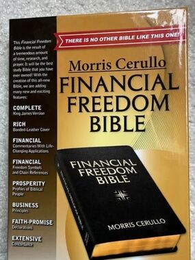 NIB Financial Freedom Bible by Morris Cerullo